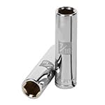 D-3814-HL | Dado largo de 7/16', 6 puntas, cuadro 3/8', Truper