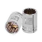 D-3818 | Dado de 9/16', 12 puntas, cuadro 3/8', Truper