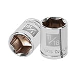 D-3822-H | Dado de 11/16', 6 puntas, cuadro 3/8', Truper