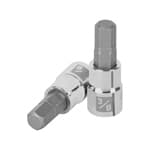 D-4990-3/8 | Dado punta hexagonal de 3/8', cuadro 3/8', Truper