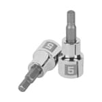 D-4990-5M | Dado punta hexagonal de 5 mm, cuadro 3/8', Truper