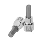D-4990-8M | Dado punta hexagonal de 8 mm, cuadro 3/8', Truper