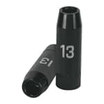 D-7313-ML | Dado largo cuadro 1/2' de impacto 6 puntas de 13 mm, Truper