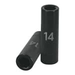 D-7314-ML | Dado largo cuadro 1/2' de impacto 6 puntas de 14 mm, Truper