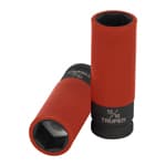 D-7326-HLPD | Dado largo impacto prot. plást. 13/16', 6 puntas,cuadro 1/2'