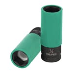 D-7328-HLPD | Dado largo impacto prot. plást. 7/8', 6 puntas, cuadro 1/2'