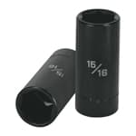 D-7330-HL | Dado largo impacto de 15/16', 6 puntas, cuadro 1/2', Truper