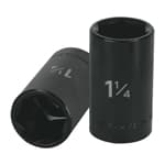 D-7340-HL | Dado largo impacto de 1-1/4', 6 puntas, cuadro 1/2', Truper
