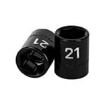 D-7421-M | Dado cuadro 1/2' de impacto 6 puntas de 21 mm, Truper