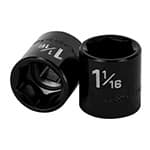 D-7434-H | Dado de impacto de 1-1/16', 6 puntas, cuadro 1/2', Truper