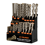 DESP-BROC | Exhibidor despachador con brocas para concreto, Truper