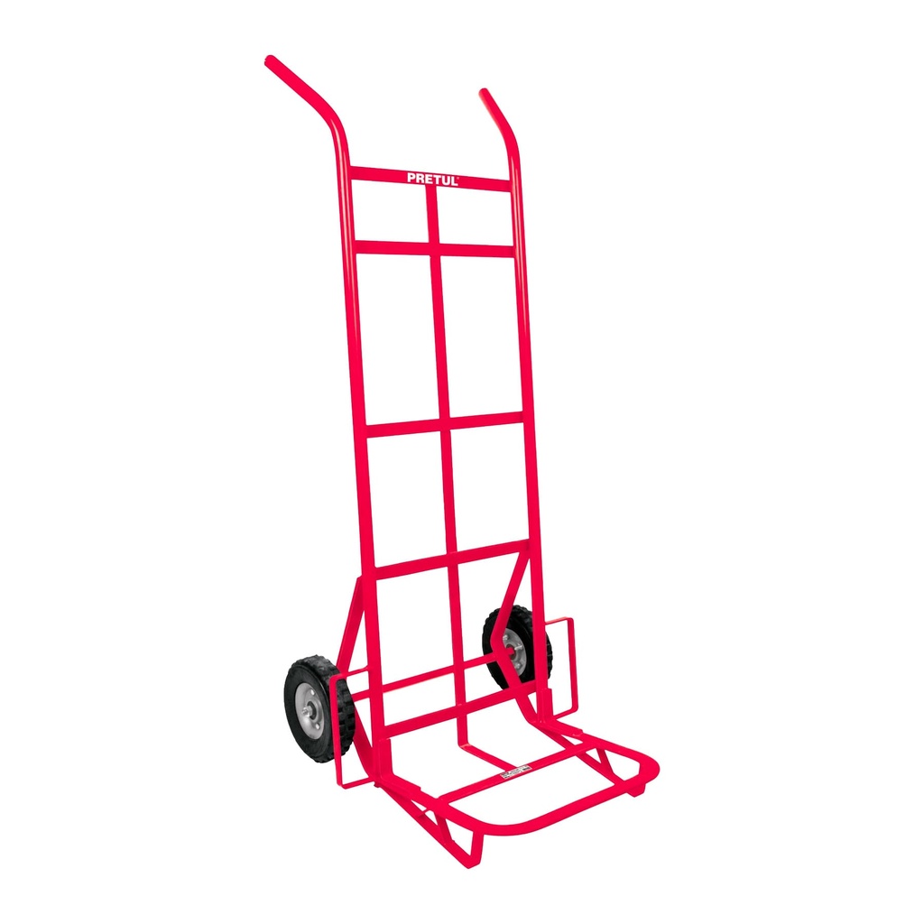 DIA-400 | Diablo de carga de 400 kg, ruedas sólidas, doble balero