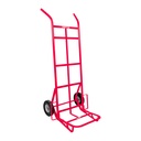 DIA-400 | Diablo de carga de 400 kg, ruedas sólidas, doble balero