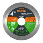 DID-140 | Disco de diamante de 4' x 1.6 mm rin continuo, Truper