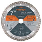 DID-270 | Disco de diamante de 7' x 2.8 mm rin turbo, Truper