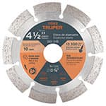 DID-345 | Disco de diamante de 4-1/2' x 2.1 mm rin segmentado, Truper