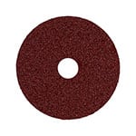 DILF-424 | Disco de lija 4-1/2' con respaldo de fibra, grano 24, Truper