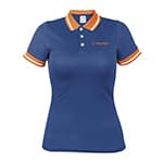 DRY-AD-M | Playera polo performance azul, para dama, talla M, Truper