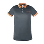 DRY-GC-M | Playera polo performance gris, para caballero, talla M