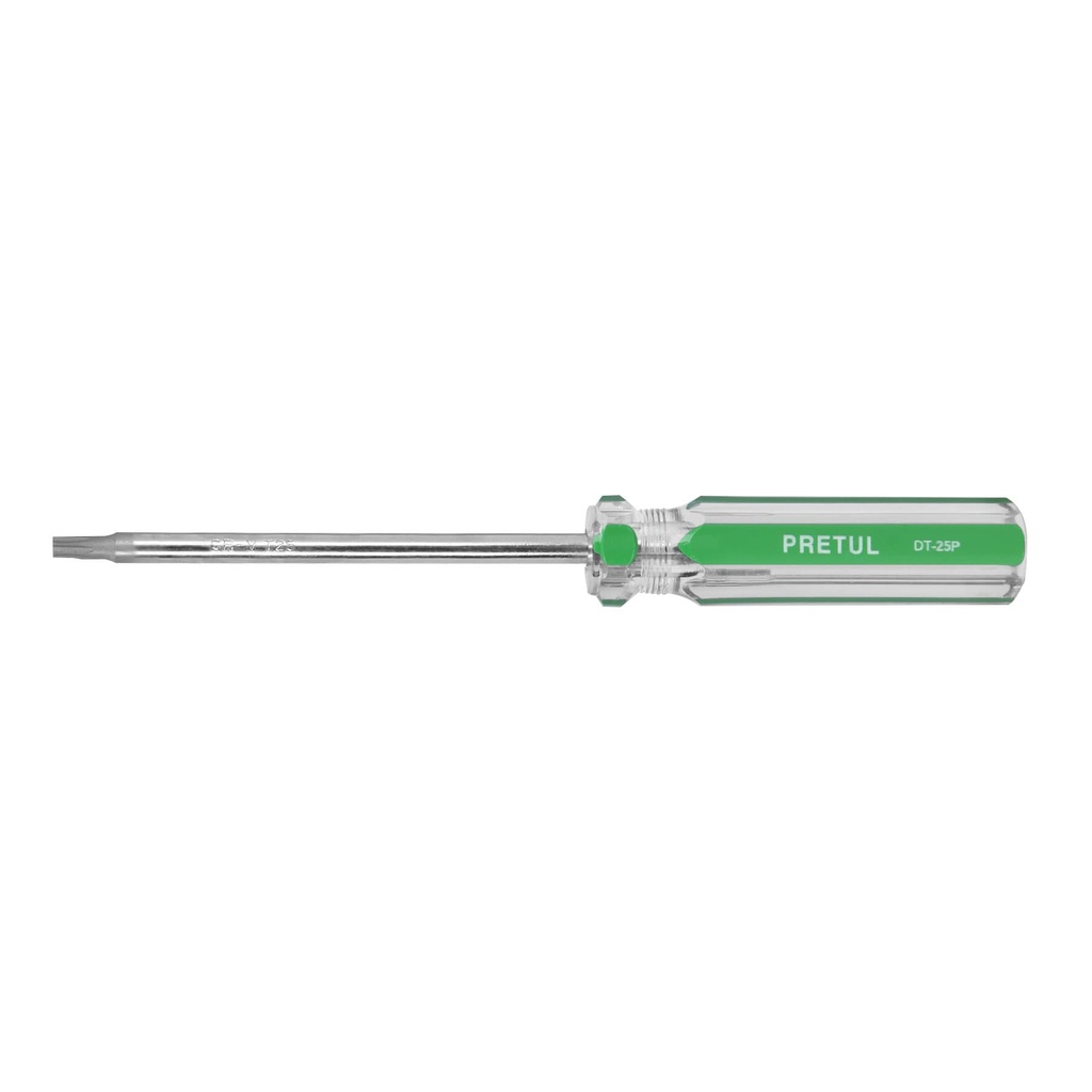 DT-25P | Desarmador punta Torx T 25 mango de PVC, Pretul