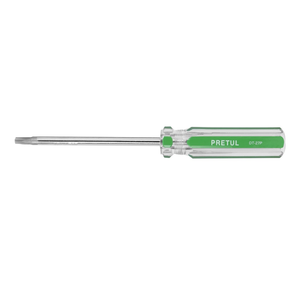 DT-27P | Desarmador punta Torx T 27 mango de PVC, Pretul