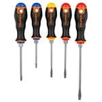 DTJ-5B | Juego de 5 desarmadores mango Comfort Grip, Truper