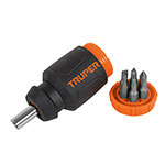 DTROM-7 | Desarmador tipo trompo con 7 puntas, Truper