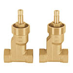 E-052SB | Juego de 2 llaves de empotrar roscables, Foset Basic