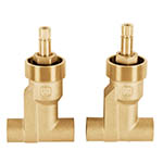 E-652SB | Juego de 2 llaves de empotrar soldables, Foset Basic