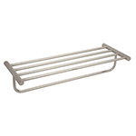 ELA-78N | Repisa de latón portatoalla en acabado satín, Foset Element