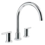 ELF-81 | Mezcladora cromo cuello alto para fregadero, Foset Element