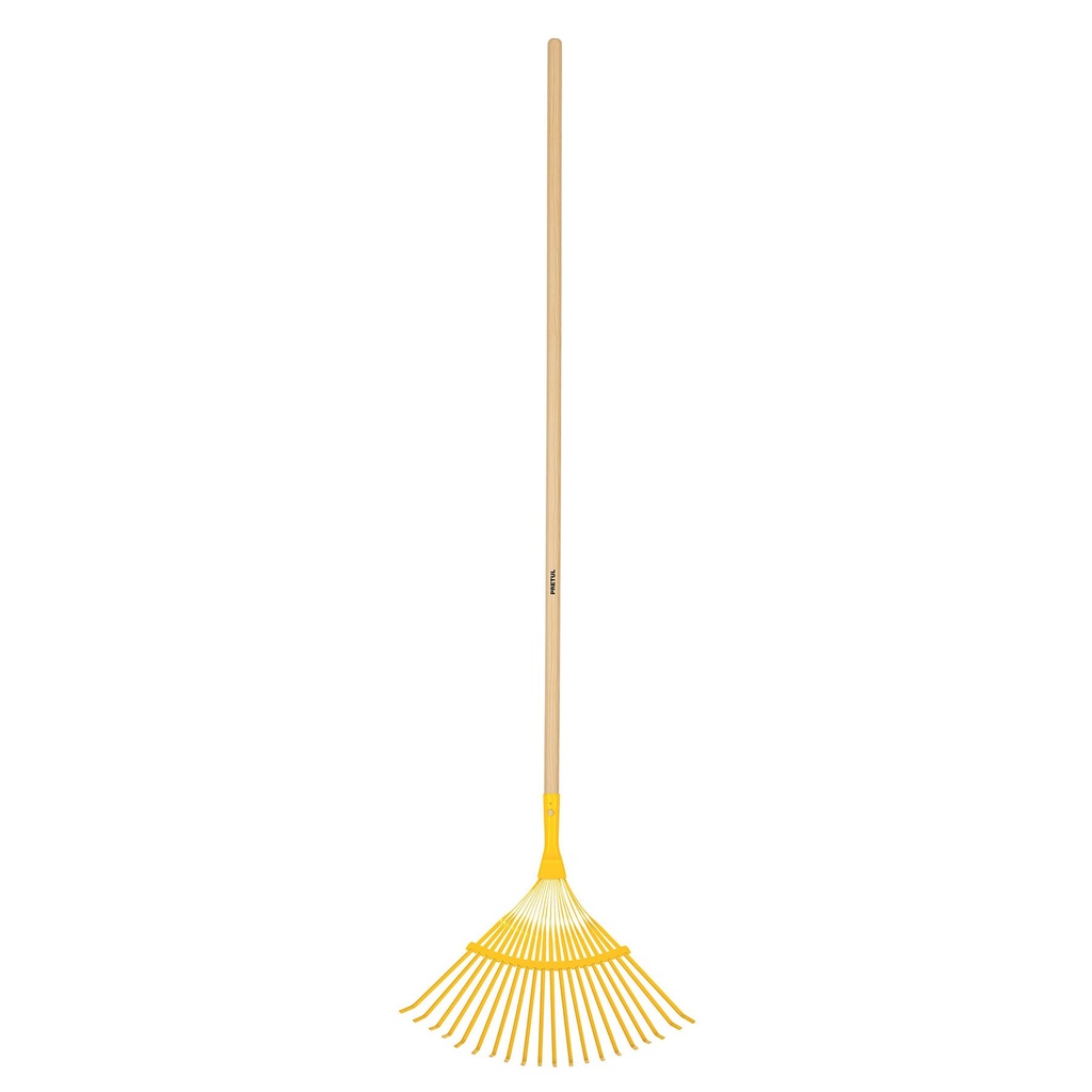 EM-20P | Escoba metálica para jardín cabeza curva, 20 dientes, Pretul