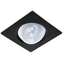 EMP-107L   | Luminario de LED 5 W empotrar cuadrado negro spot dirigible