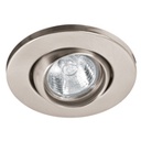 EMP-108S | Luminario redondo satín spot esférico, lámpara no incluida