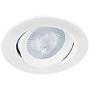 EMP-109L   | Luminario de LED 5 W empotrar redondo blanco spot dirigible