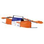 ER-10X16 | Extensión eléctrica de uso rudo 10 m 2x16 AWG, Volteck