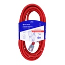 ERA-6X12 | Extensión reforzada aterrizada 6 m 3x12 AWG, Volteck