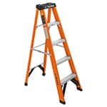 EST-24FV | Escalera de tijera, tipo ll, 4 peldaños, fibra de vidrio