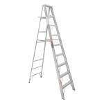 ESTA-28 | Escalera de tijera 100% aluminio tipo ll 8 peldaños, Truper