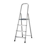 ESTU-4A | Escalera tubular plegable, 4 peldaños, aluminio, Truper