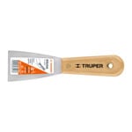 ET-2R | Espátula rígida 2' con mango de madera, Truper