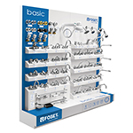 EX-PI-BA | Exhibidor de piso Foset Basic