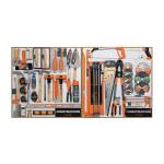 EX80-CON-2T | Exhibidor de Construcción, 80x80 cm, 2 tableros