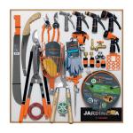 EX80-JAR-1T | Exhibidor de Jardinería, 80x80 cm, 1 tablero