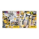 EX80-PRE-2T | Exhibidor Pretul, 80x80 cm, 2 tableros