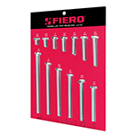 EXF-TORM-5/16 | Exhibidor Fiero con tornillos tipo máquina, 5/16'