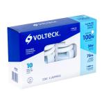 F-24EX4 | Pack 4 lámparas espiral T4 24 W luz de día, caja, Volteck