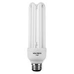 F-24T | Lámpara triple T4 24 W luz de día en blíster, Volteck