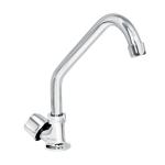 F-312 | Llave individual para fregadero, cuello corto, Foset Basic