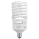 F-55E4 | Lámpara espiral T4 55 W alta potencia luz de día, caja